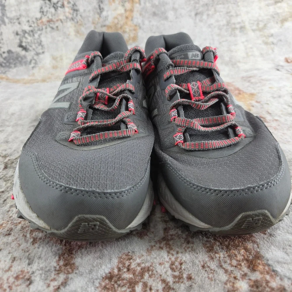 New Balance 410v6 Trail Running Shoes Womens‎ 7.5D Grey WT410SP6 All Terrain